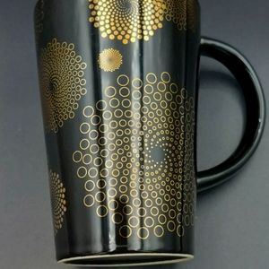 David's Tea The Perfect Tea Mug Delft Celebration Black & Gold